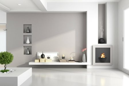Diverse idee per arredare la propria casa usando una parete attrezzata in cartongesso