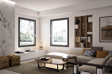 Arreda la tua zona living con Prolux Vitro, delle finestre tutto vetro dall'estetica innovativa