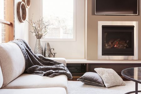 Come scegliere il camino a gas per il salotto
