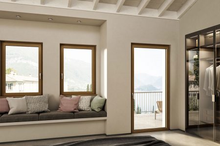Rivestimento in pvc effetto legno Oknoplast