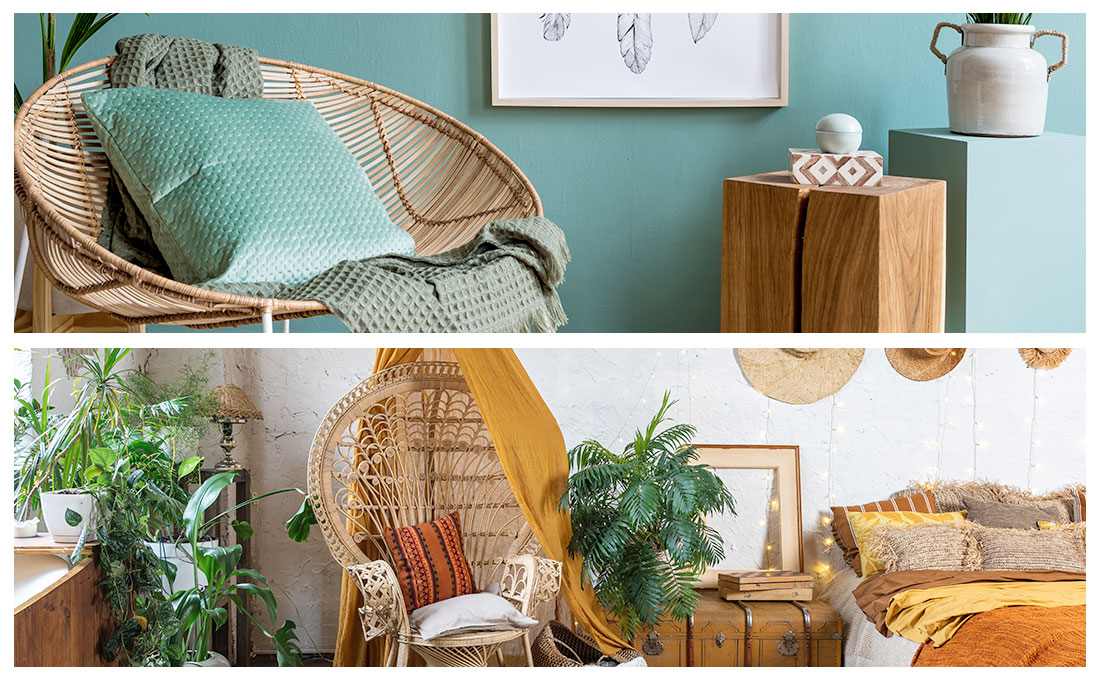 Stile boho chic e stile etnico per arredare la casa