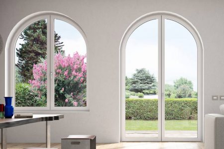 infissi in pvc: sono dannosi - finestra ad arco Oknoplast