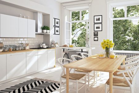 Stile cucina quale scegliere e come abbinare le finestre