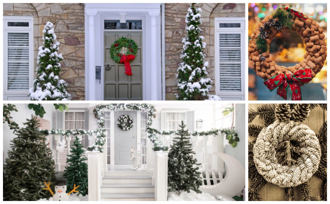 Decorazioni Porte Natale