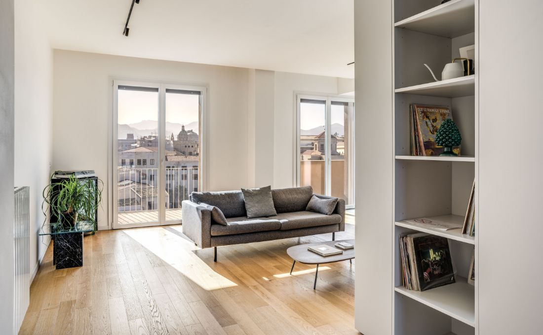 Ristrutturazione appartamento con vista a Palermo