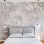La camera da letto dell'appartamento quartiere Isola Milano ristrutturato con infissi Oknoplast