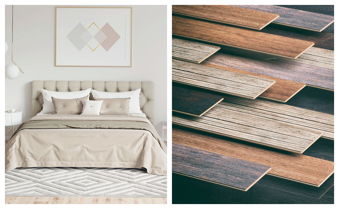 Arredare una stanza con il pavimento parquet