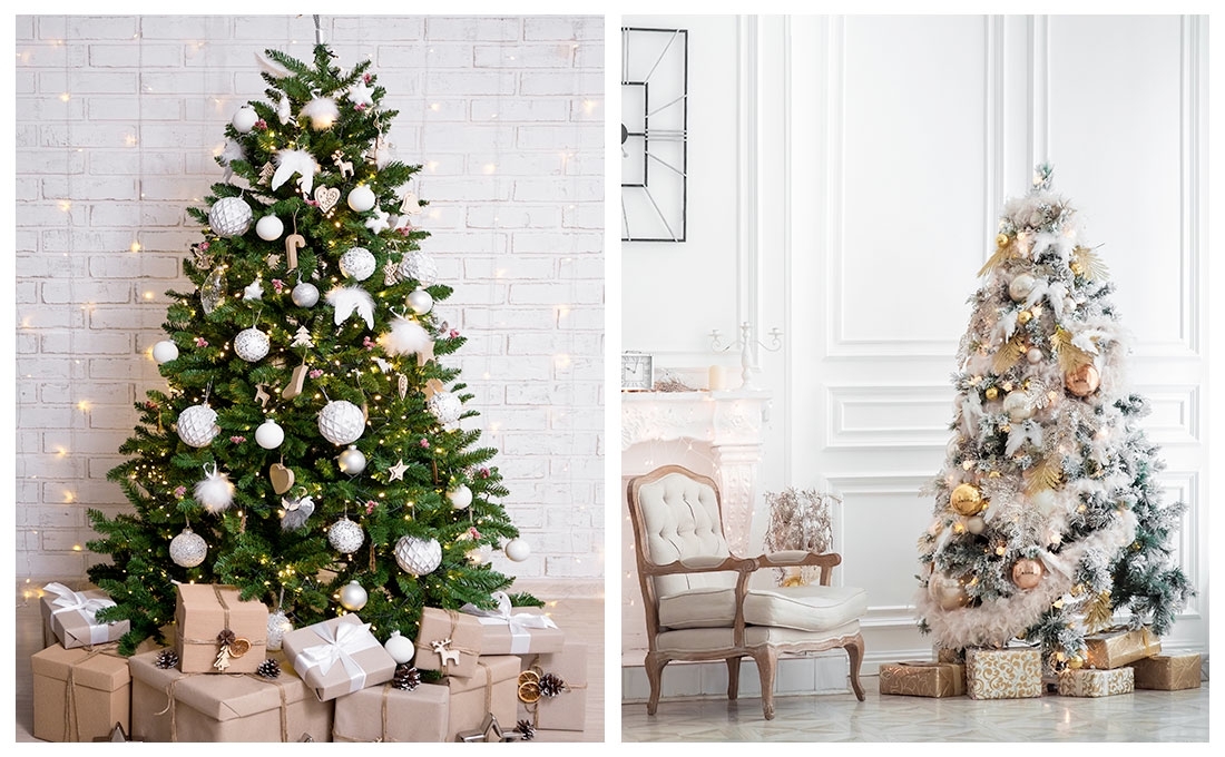 Scegliere le decorazioni per l'albero di Natale
