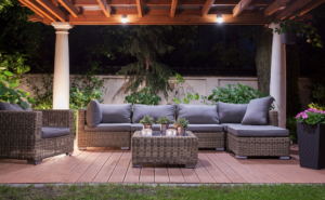 idee per arredare un salotto in giardino