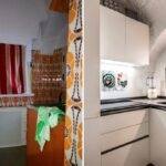 Cucina ristrutturata con finestra Prolux Evolution Oknoplast