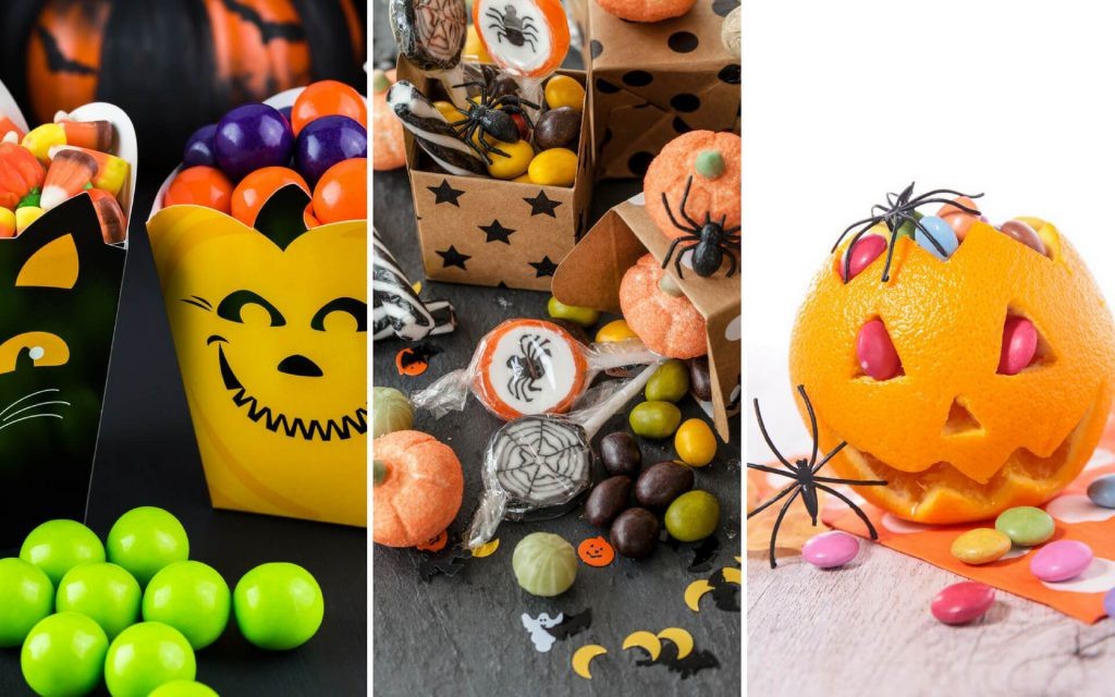 Esempi di confezioni originali per le caramelle di Halloween