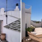 Terrazza nel centro di Ostuni ristrutturata con Oknoplast