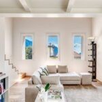 villa a Cernobbio ristrutturata con infissi Oknoplast zona living