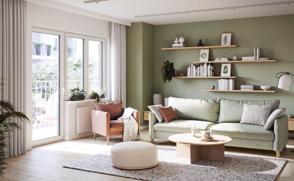 Squareline installata in zona living