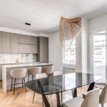 La cucina dell'appartamento quartiere Isola Milano ristrutturato con infissi Oknoplast