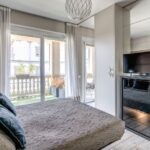 Camera da letto appartamento Vigevano con infissi Oknoplast