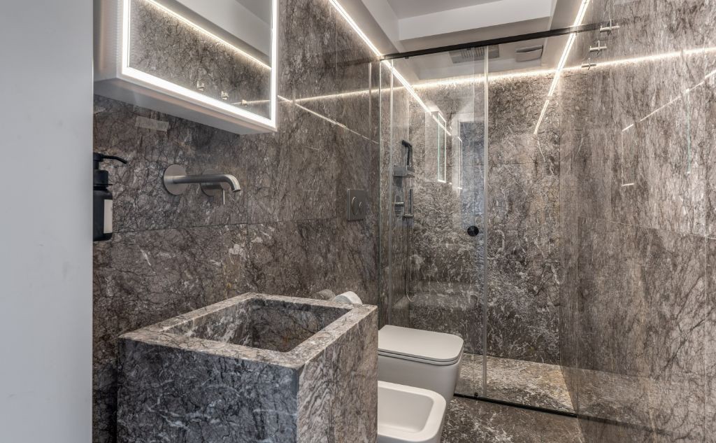 Bagno in marmo