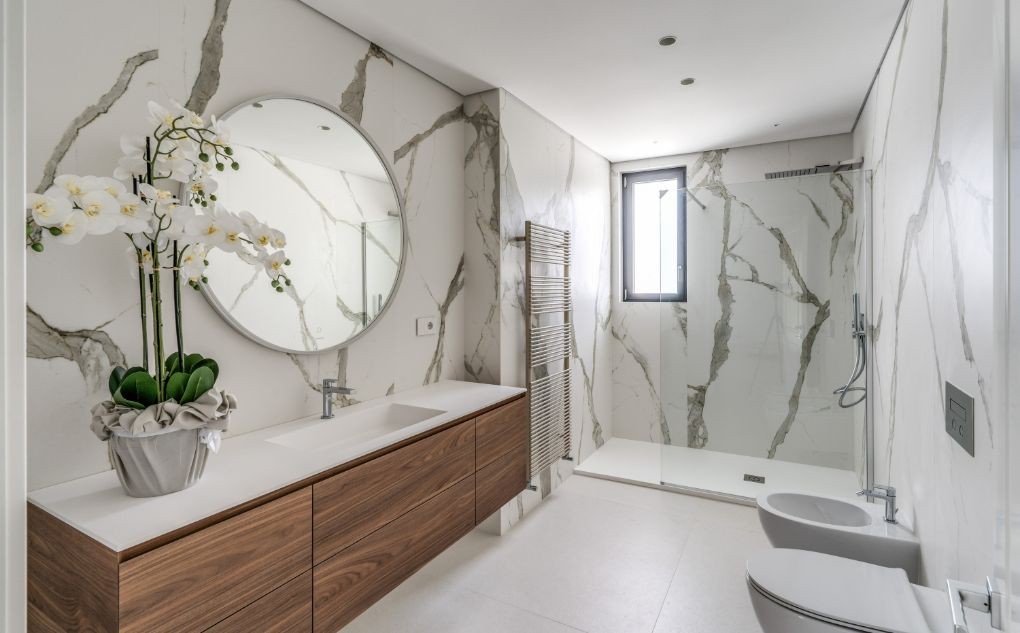Bagno con finestra Oknoplast