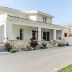 Villa moderna a Ragusa vista dall'esterno